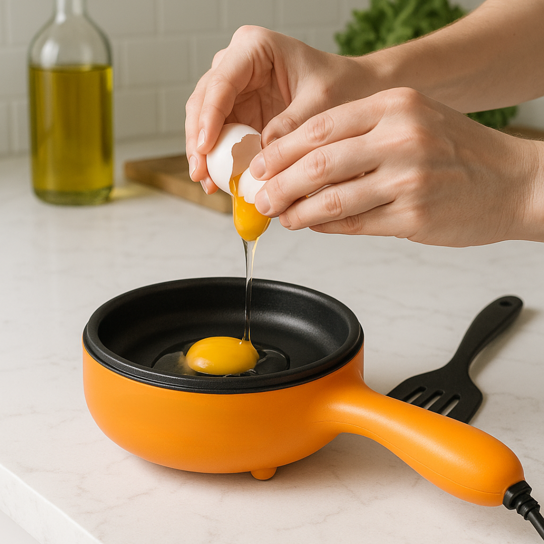 2 in 1 - Egg Boiler + Pan (NonStick)