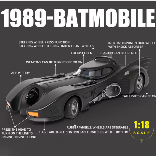 Classic 1989 Batmobile
