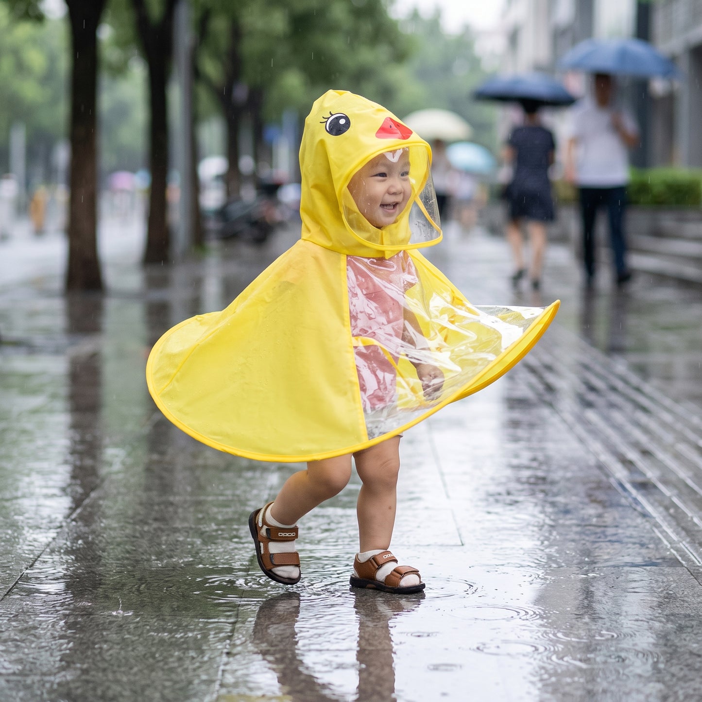 Duck Shaped Toddler Umbrella