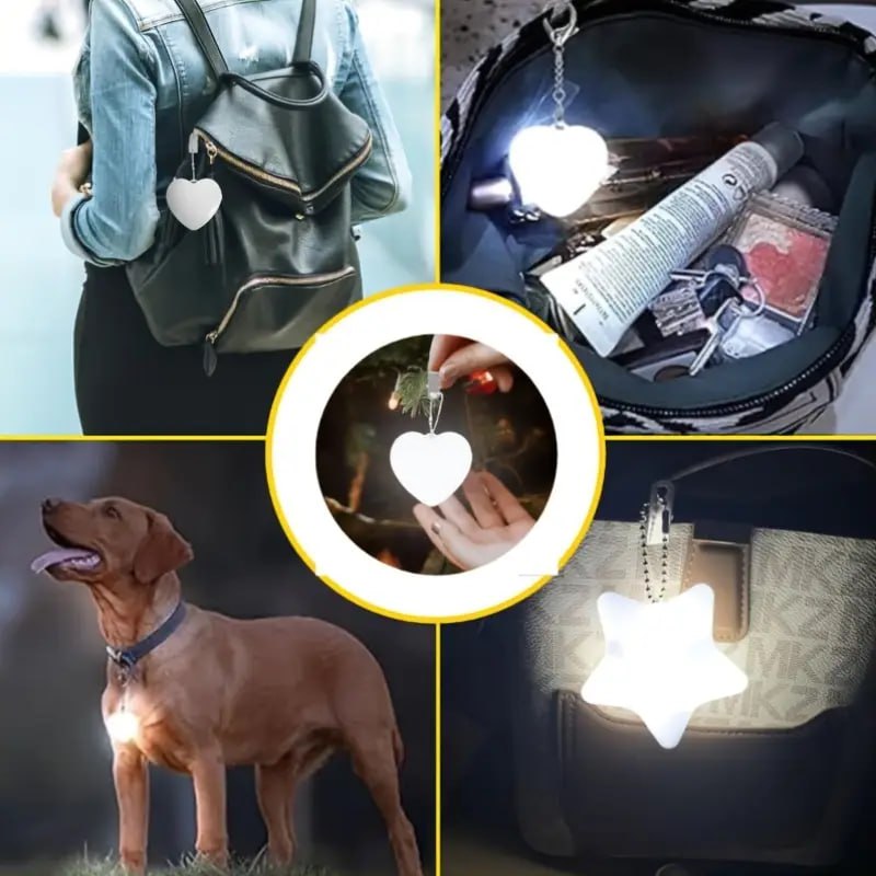 Heart LED Purse Light