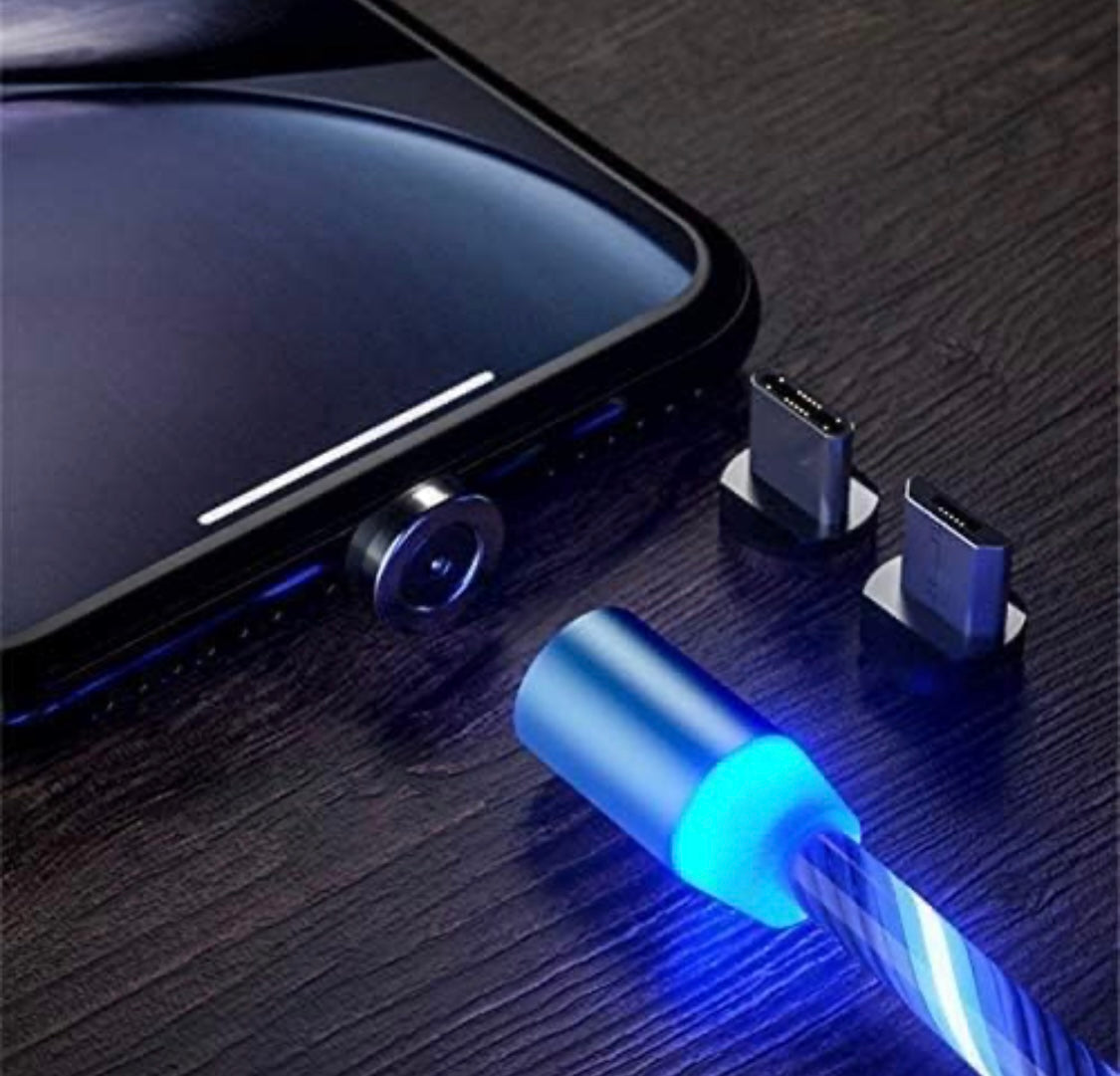 3 in 1 - Nova Charging Cable (Type C, Micro USB and Lighting)