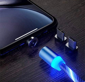 3 in 1 - Nova Charging Cable (Type C, Micro USB and Lighting)