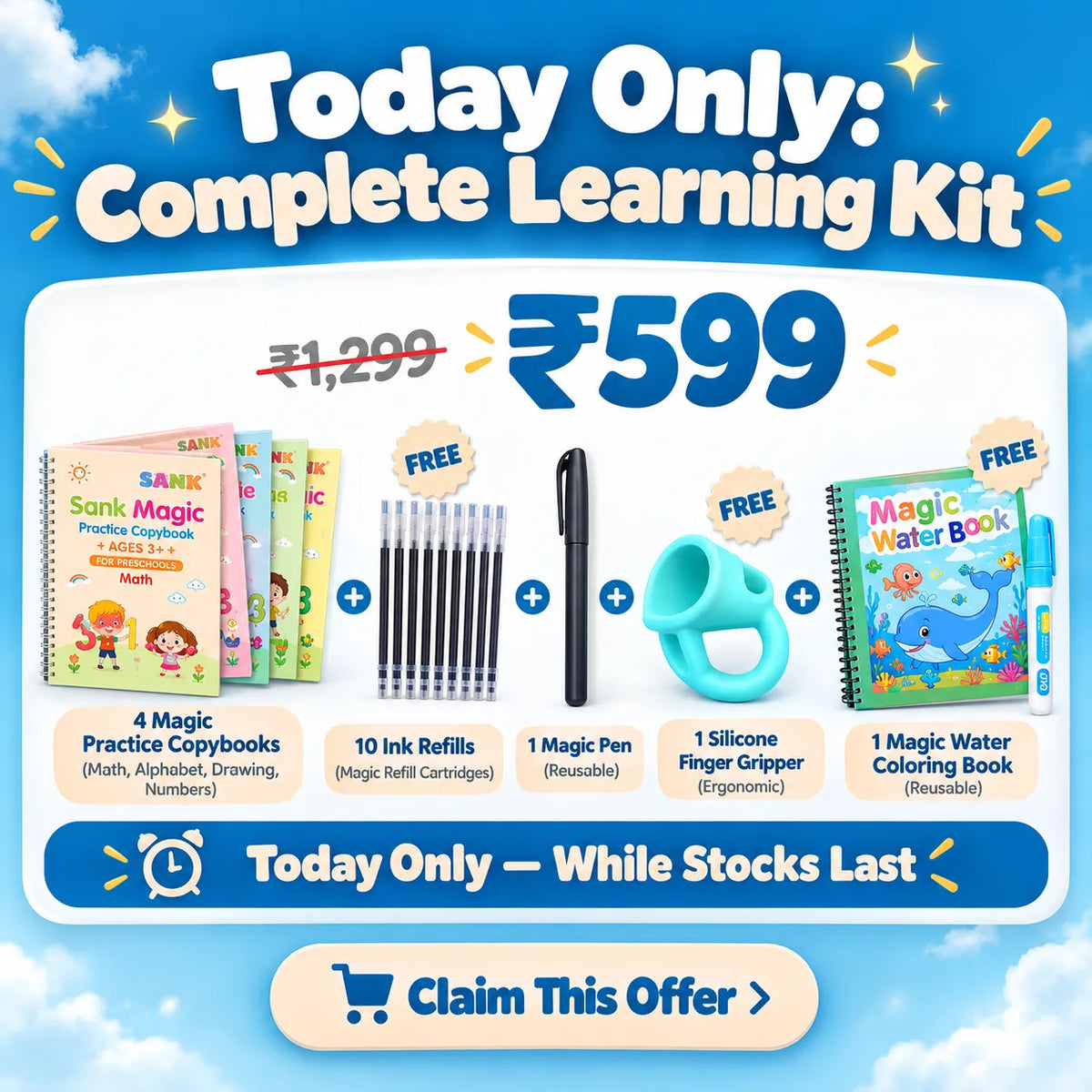 Resuable Handwriting Books
