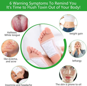 Detox Foot patches - 10 Pcs