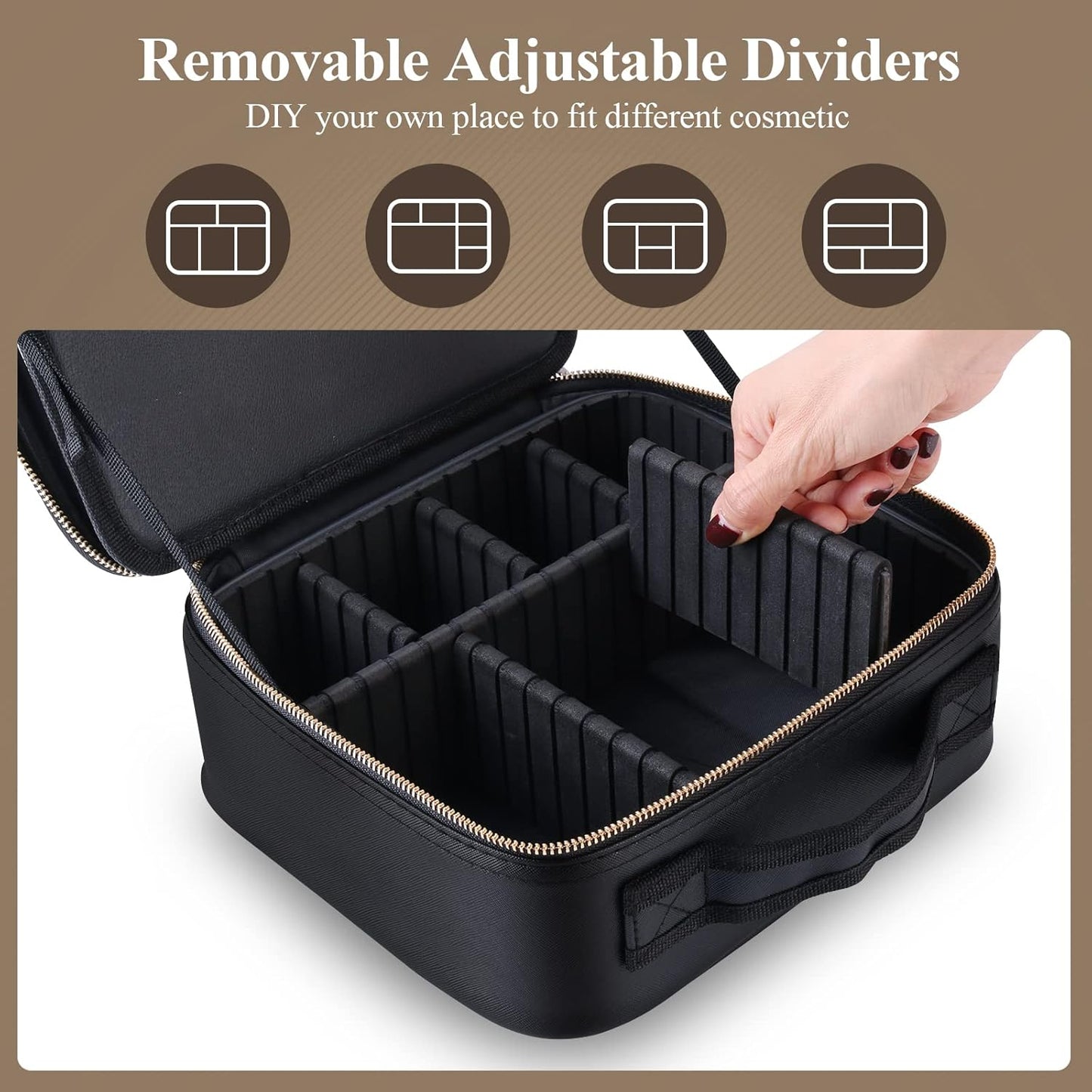 LED Makeup Bag