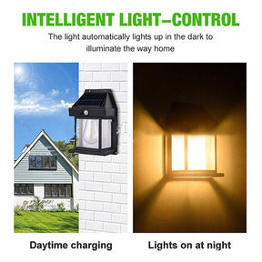 Solar Lamp with Motion Sensor (Pack of 2)