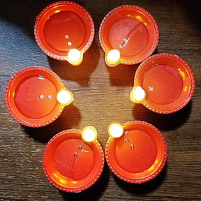 Water Sensor Diya (Pack of 12)