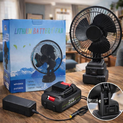 Lithium Battery Fan