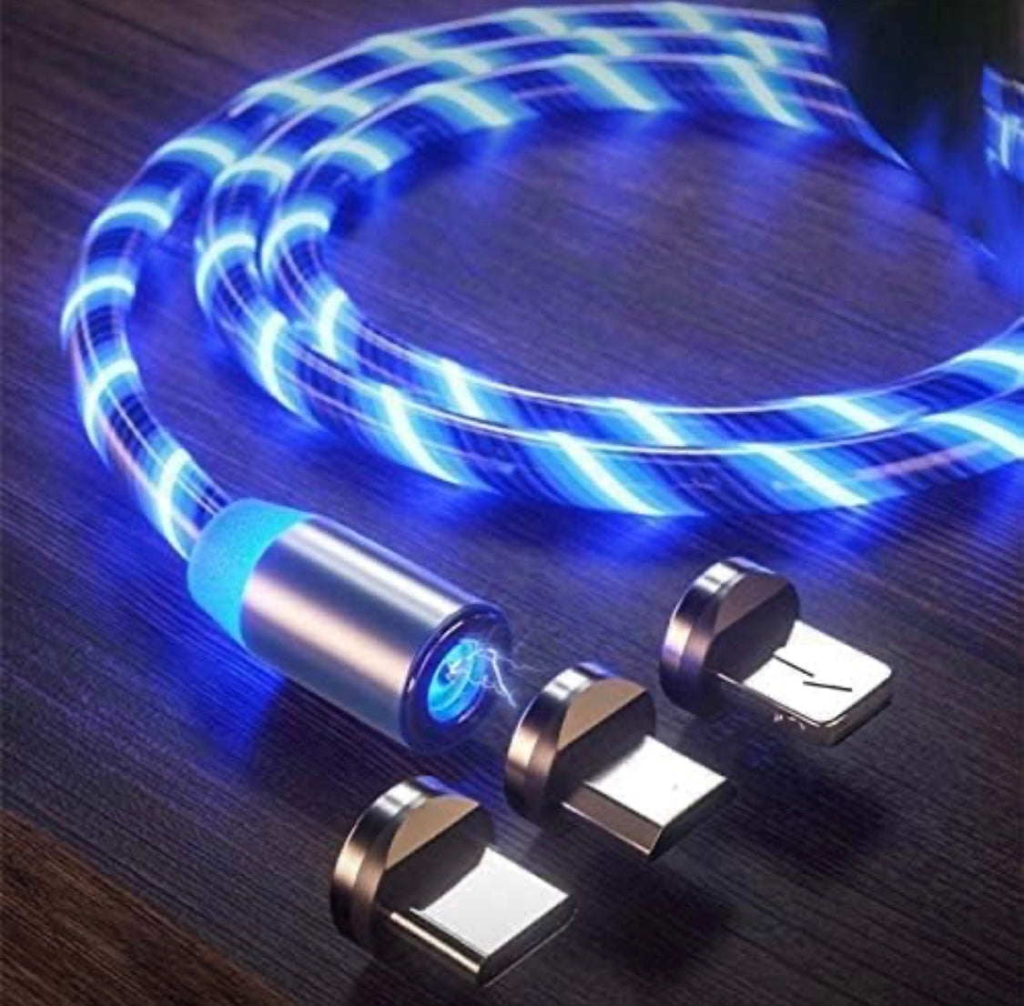 3 in 1 - Nova Charging Cable (Type C, Micro USB and Lighting)