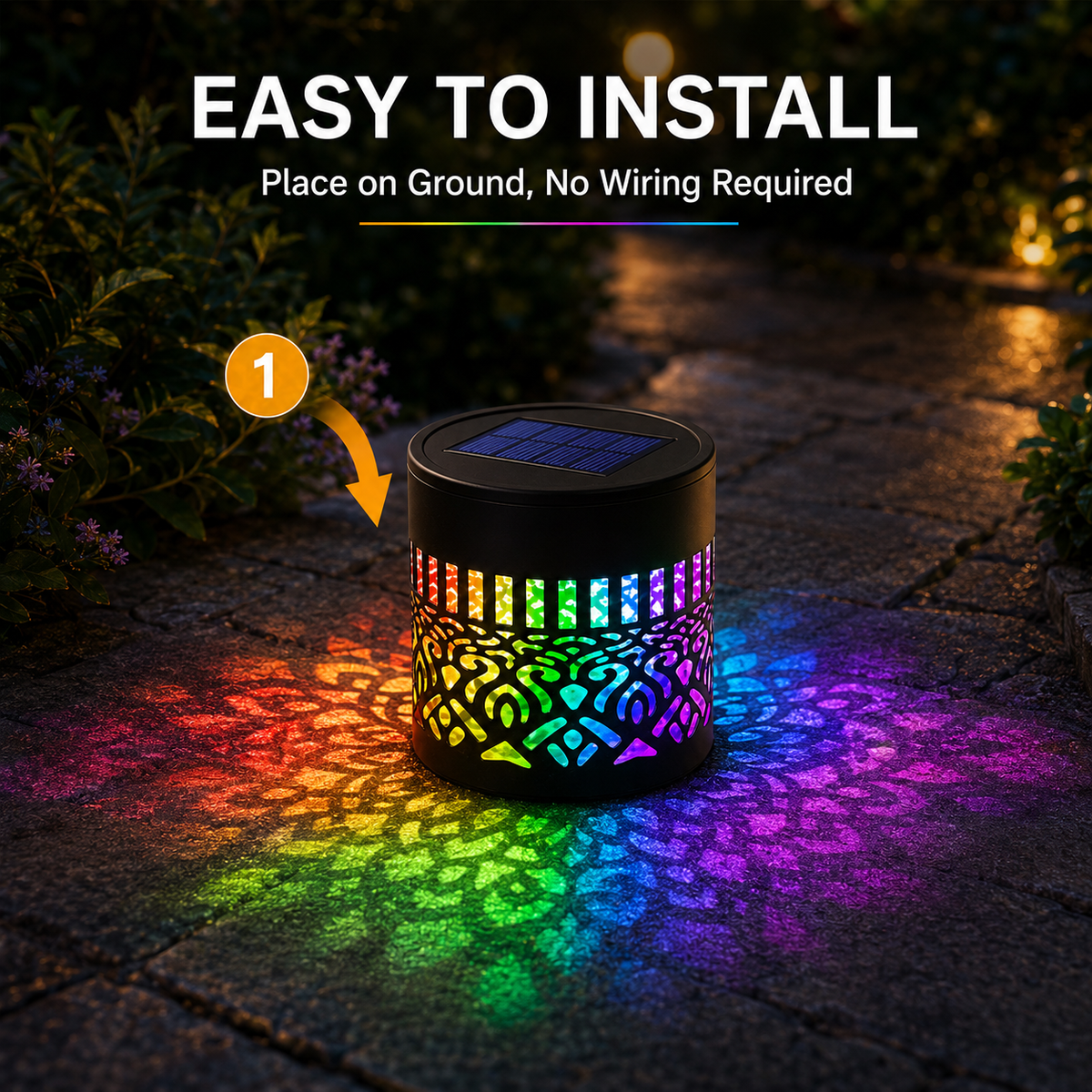 Solar Mandala Light