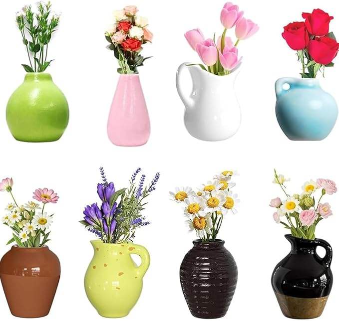 Pretty Little Magnetic Plants - 8 Pcs