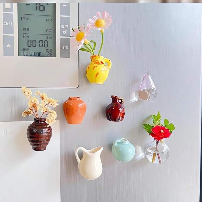 Pretty Little Magnetic Plants - 8 Pcs