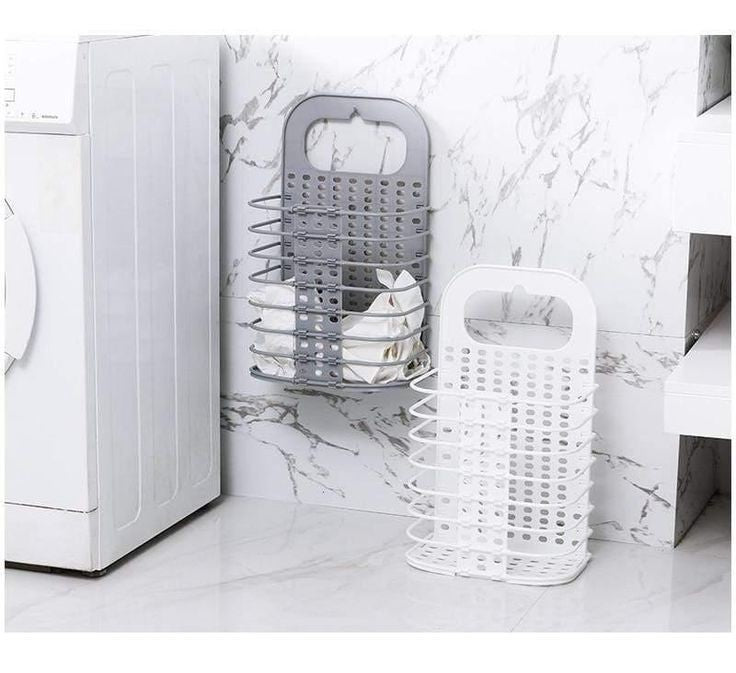 Wall Mounted Foldable Laundry Basket