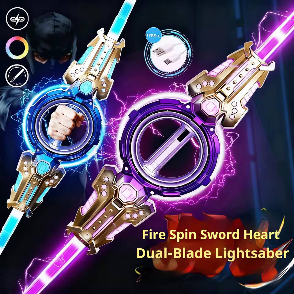 Double Edge Premium Rotating Sword