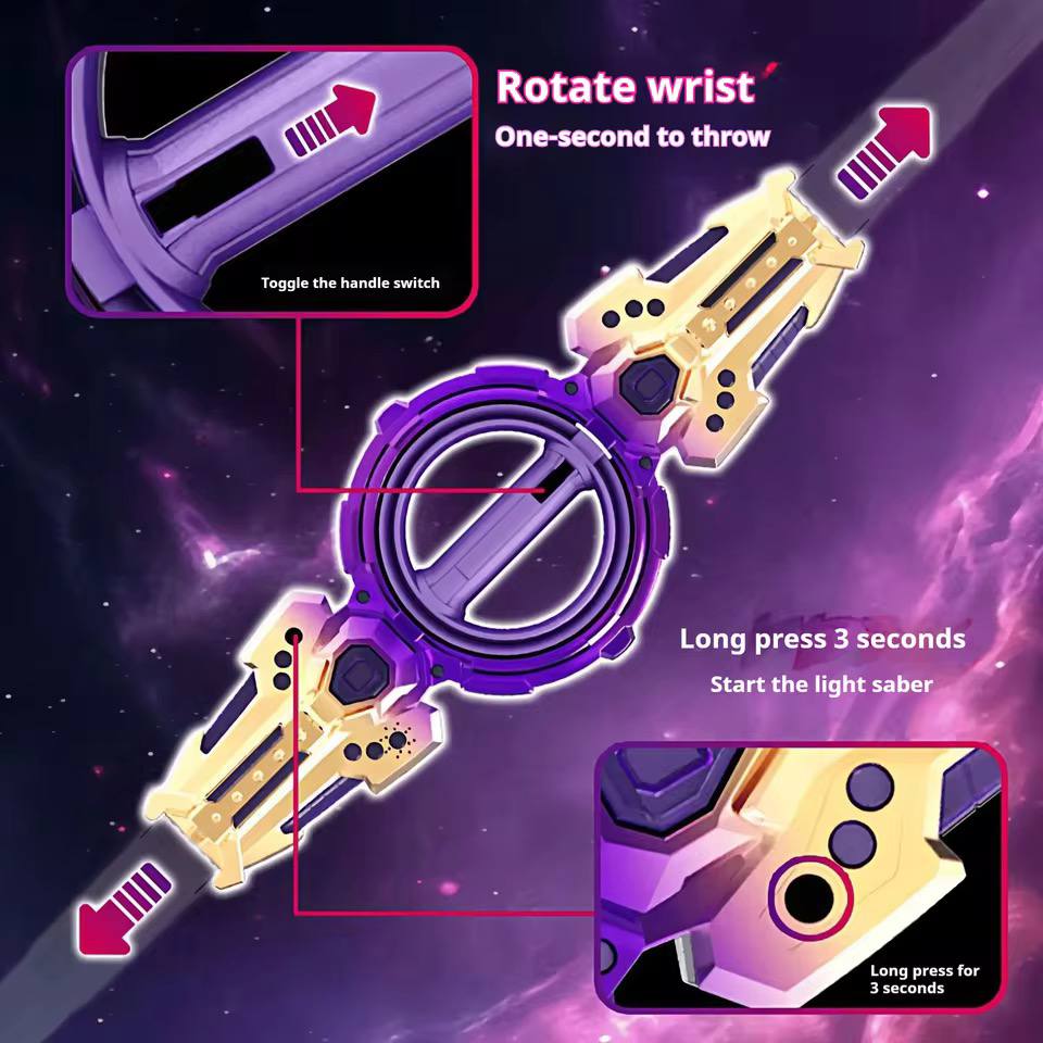 Double Edge Premium Rotating Sword
