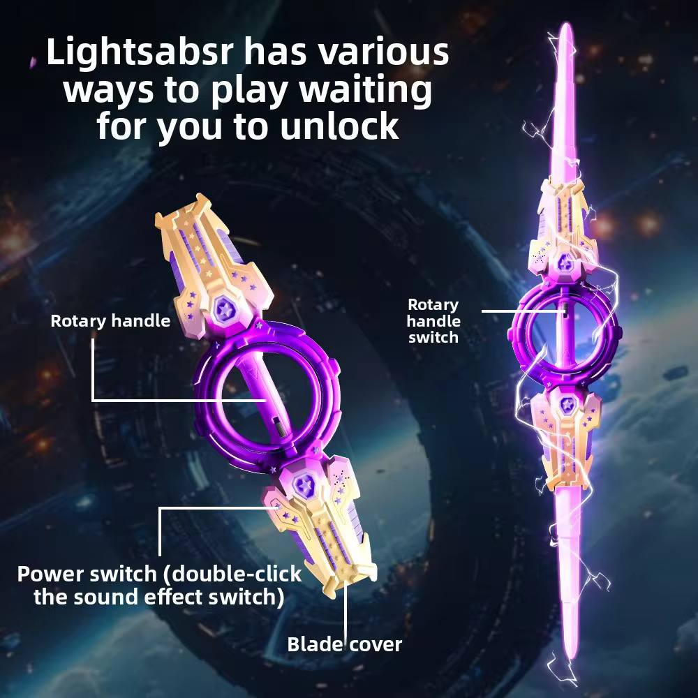 Double Edge Premium Rotating Sword