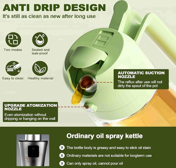Oil Spray Bottle for Cooking