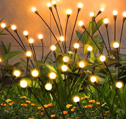 Starburst Swaying Solar Garden Lights - Pack of 4