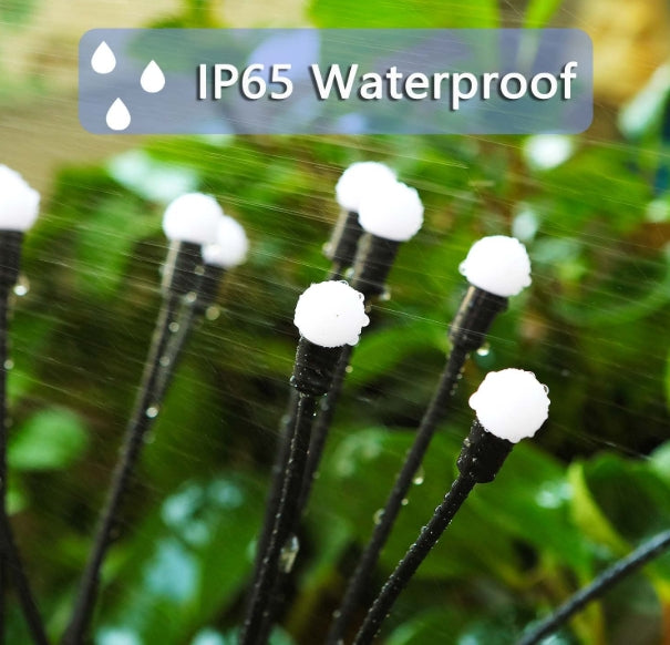 Starburst Swaying Solar Garden Lights - Pack of 4