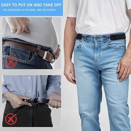 Buckle Free Belt (2Pcs)