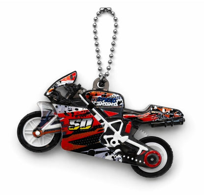Sparkling Bike Keychain
