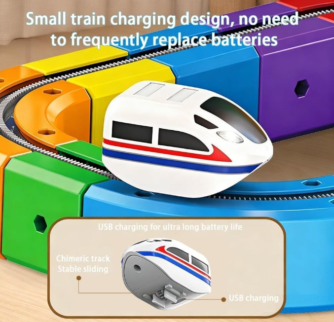 Electric 3D Train Set