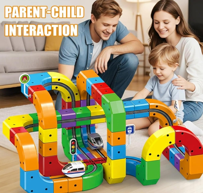 Electric 3D Train Set