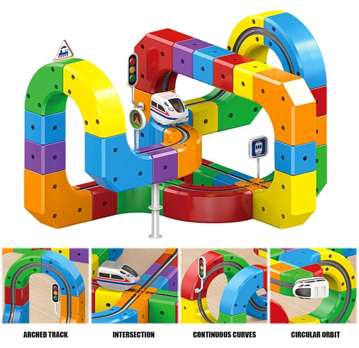 Electric 3D Train Set