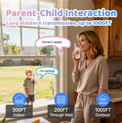 Kids Video Walkie Talkie (Pack of 2)