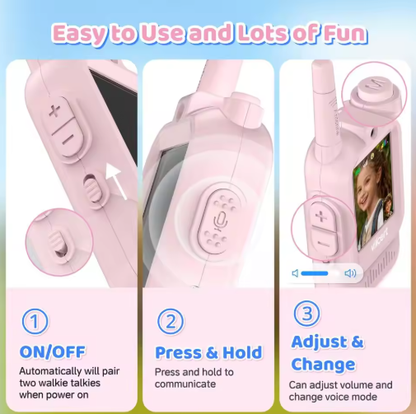 Kids Video Walkie Talkie (Pack of 2)