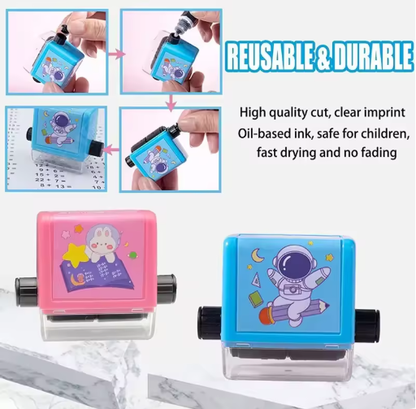 Math Stamp Roller- Pack of 2
