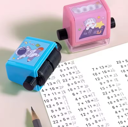 Math Stamp Roller- Pack of 2