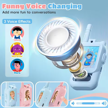 Kids Video Walkie Talkie (Pack of 2)