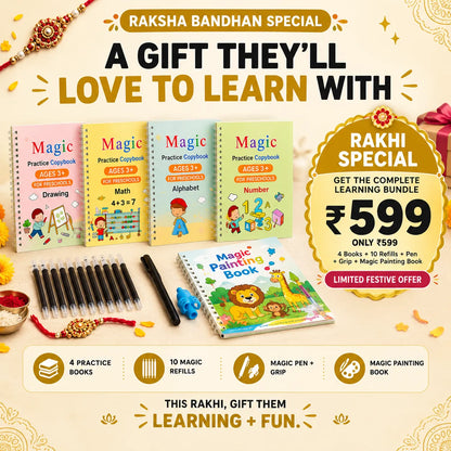Reusable Handwriting Books - Set of 4