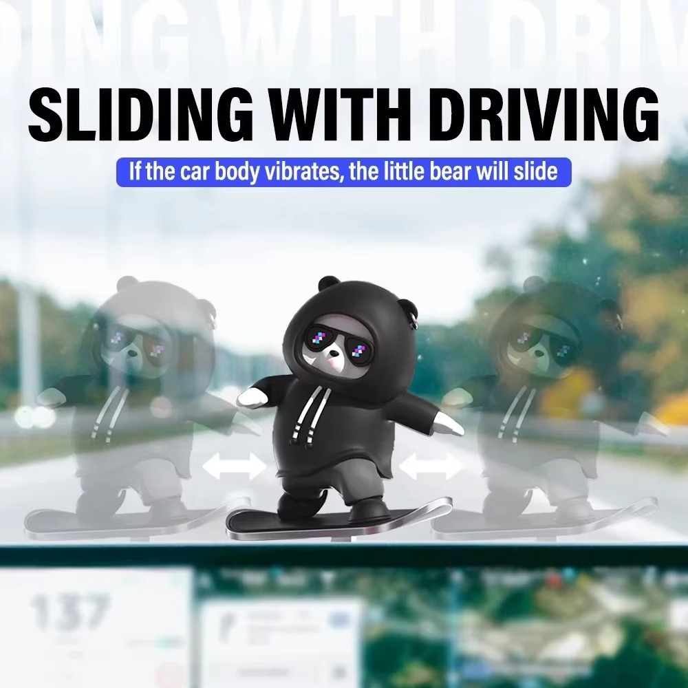 Skateboarding Bear
