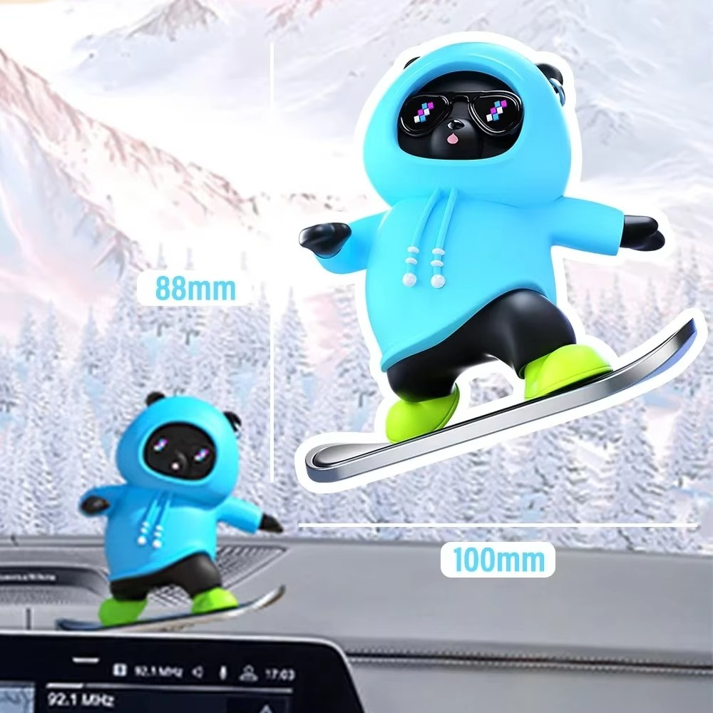 Skateboarding Bear