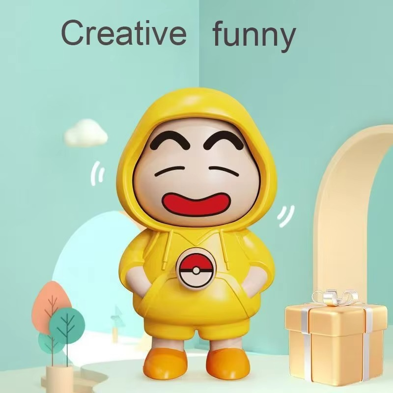 Shinchan Face Changing Keychain