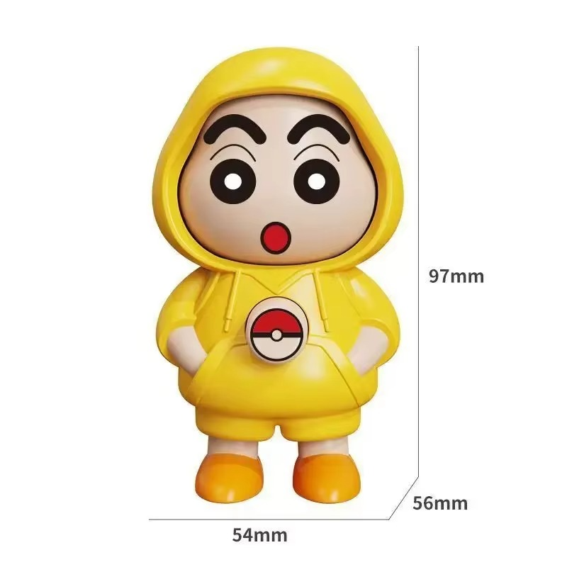 Shinchan Face Changing Keychain