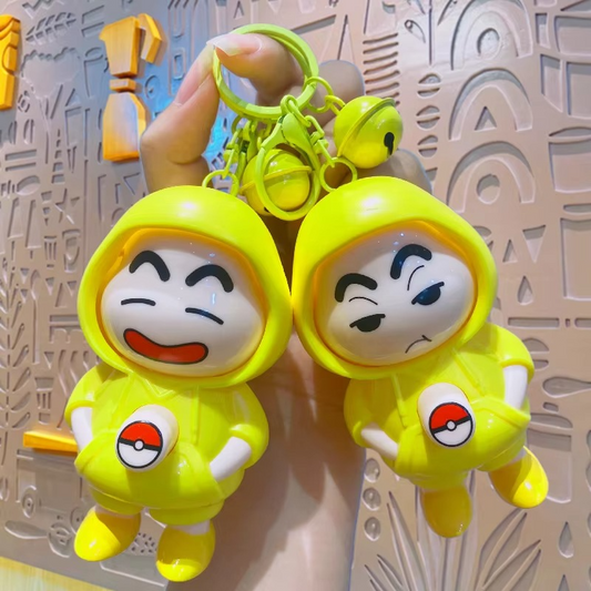 Shinchan Face Changing Keychain