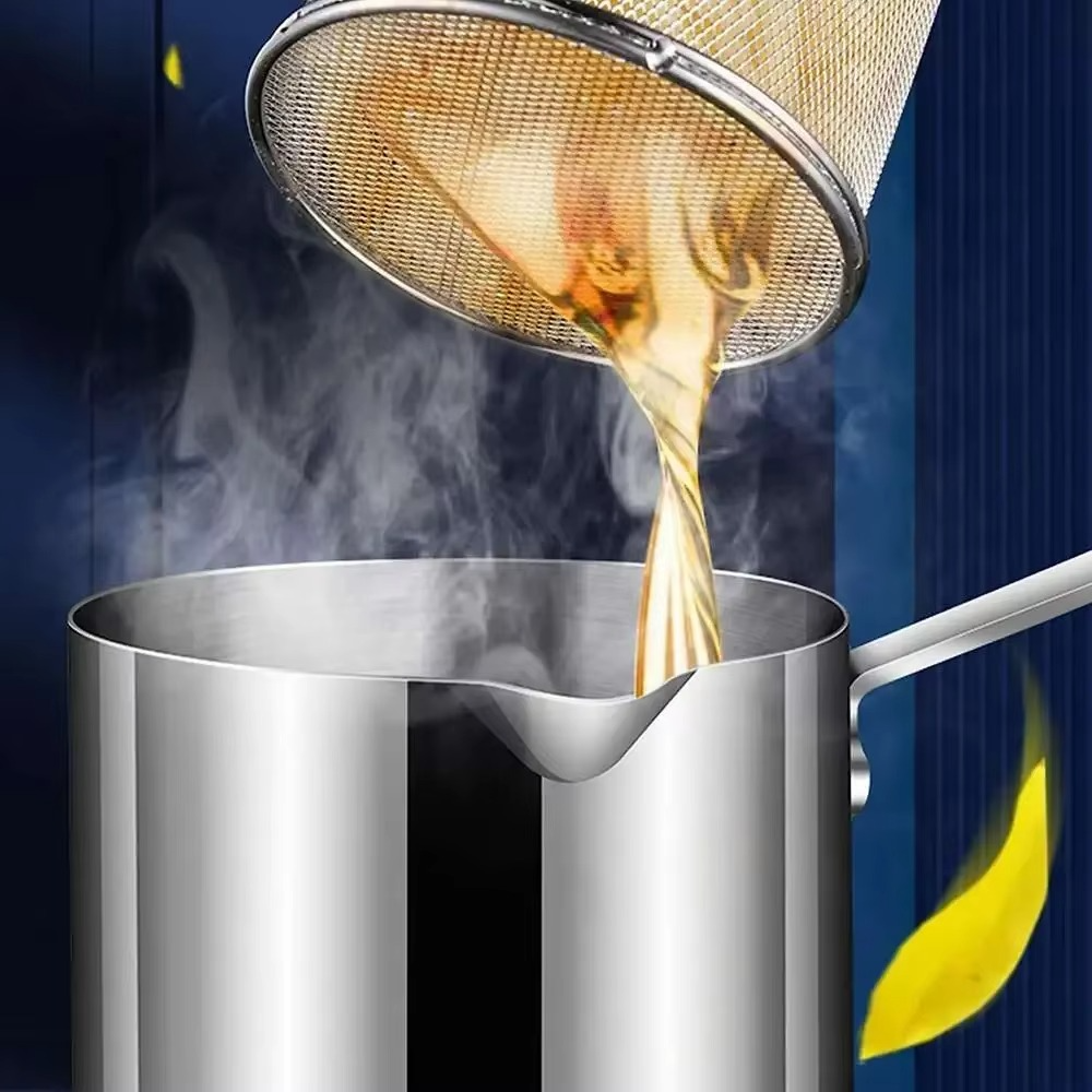 Stainless Steel Deep Fryer Pot