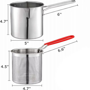 Stainless Steel Deep Fryer Pot
