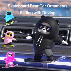 Skateboarding Bear