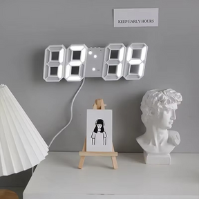 3D LED Digital Alarm Clock