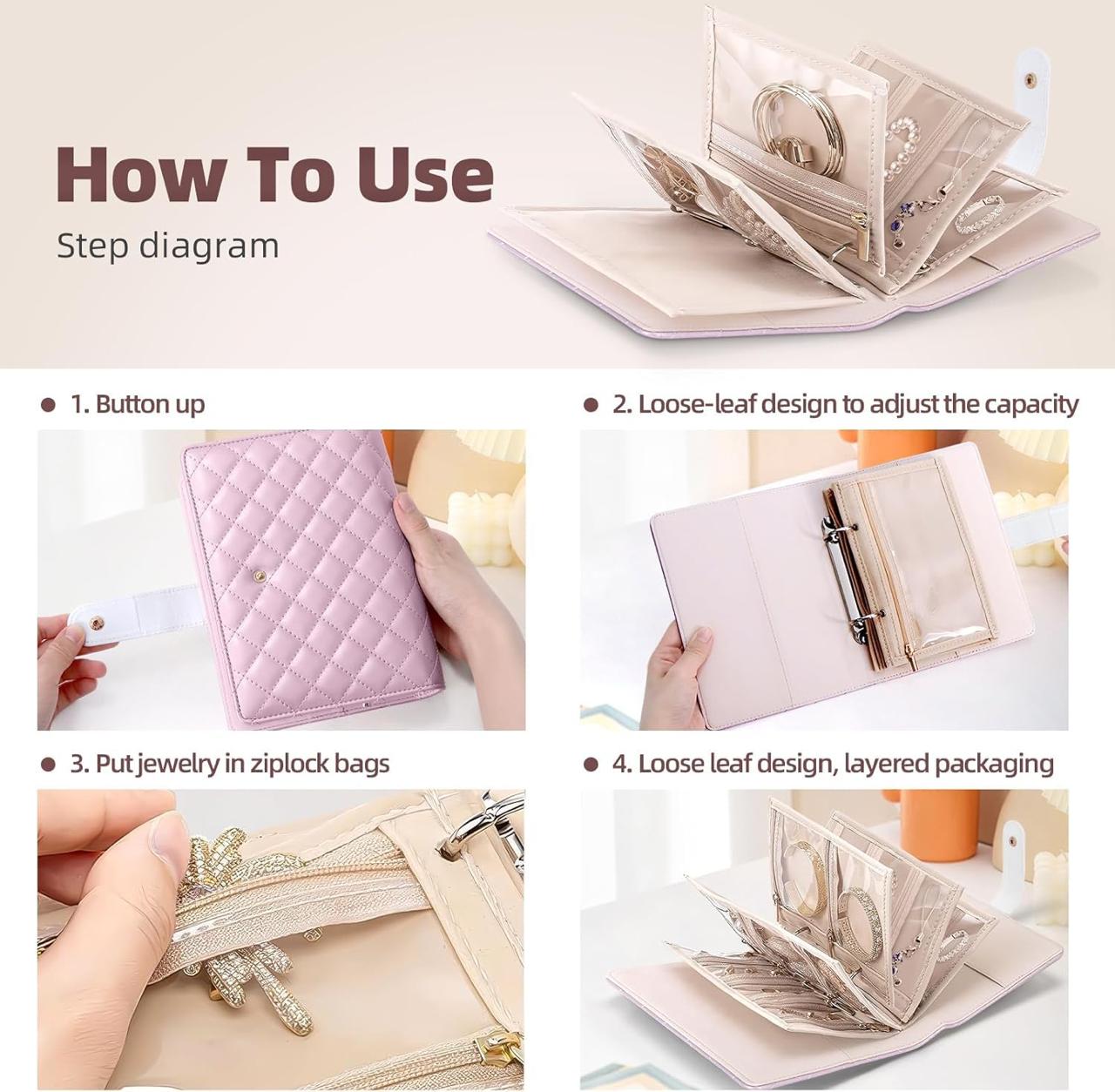 Jewelry Organizer Book