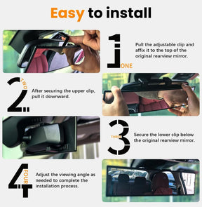 Rearview Mirror Extender
