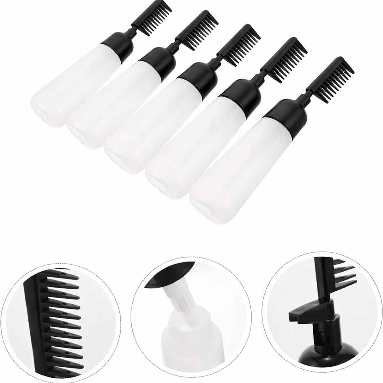 Root Comb Hair Dye Applicator Bottle