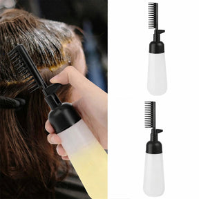 Root Comb Hair Dye Applicator Bottle