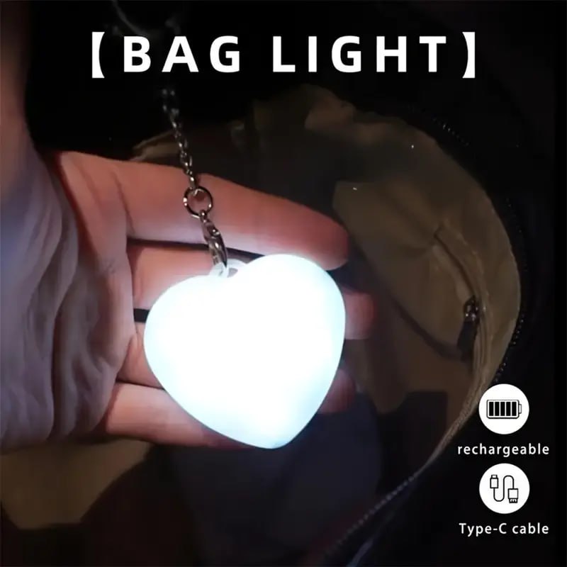 Heart LED Purse Light
